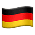 🇩🇪 flag: Germany display on Apple